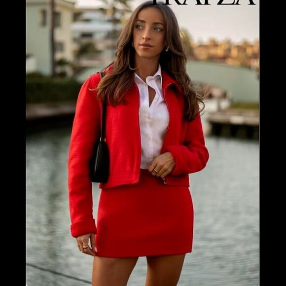 RARE!!! ZARA Wool-Blend Jacket NWT - Picture 14 of 16